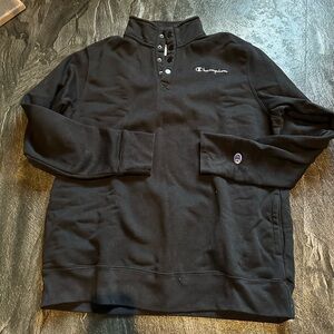 Champion Black Athletic Pullover